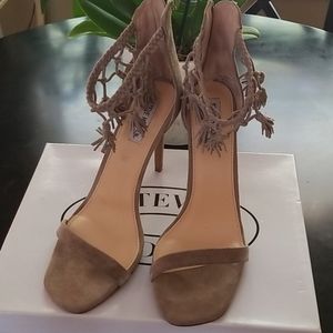 Steve Madden Nude Strapy Heel